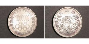 1000 Ієна Японія Срібло 