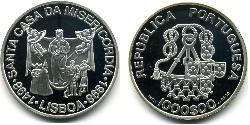 1000 Ескудо Португальська Республіка (1975 - ) Срібло 