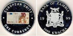 1000 Квача Замбия (1964 - )  