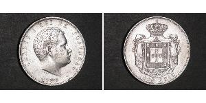 1000 Рейс Королевство Португалия (1139-1910) Серебро Карлуш I король Португалии(1863-1908)