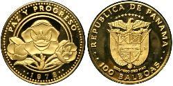 100 Balboa Panama Gold 