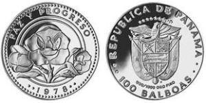 100 Balboa Panama Gold 