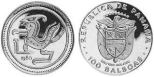 100 Balboa Panama Gold 