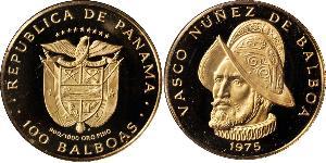 100 Balboa Panama Gold Vasco Núñez de Balboa (1475 – 1519)