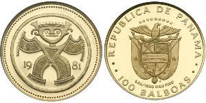 100 Balboa Panama Gold 