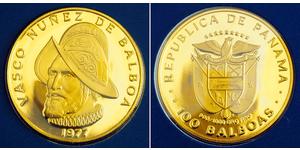 100 Balboa Panama Gold Vasco Núñez de Balboa (1475 – 1519)
