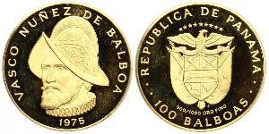 100 Balboa Panama Or Vasco Núñez de Balboa (1475 – 1519)