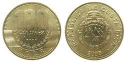 100 Colon Costa Rica (1821 - ) Bronzo 