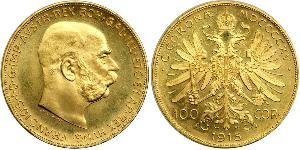 100 Corona Austria-Hungary (1867-1918) Gold Franz Joseph I (1830 - 1916)