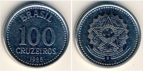100 Cruzeiro Brasil Acero 