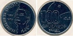 100 Cruzeiro Brasilien Nickel 