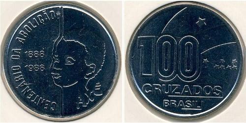 100 Cruzeiro Brasil Níquel/Cobre 