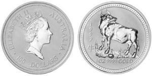 100 Dollar Australia (1939 - ) Gold Elizabeth II (1926-2022)