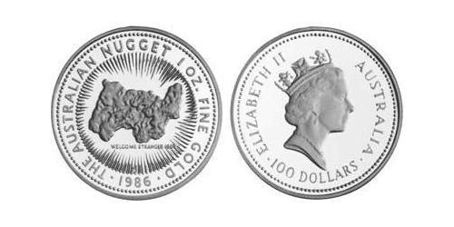 100 Dollar Australien (1939 - ) Gold 