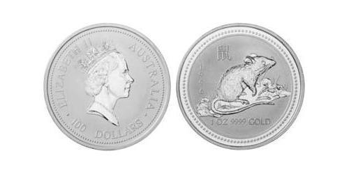 100 Dollar Australien (1939 - ) Gold Elizabeth II (1926-2022)