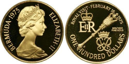 100 Dollar Bermuda Gold Elizabeth II (1926-2022)