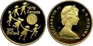 100 Dollar Canada Gold Elizabeth II (1926-2022)