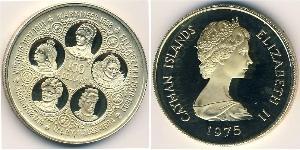 100 Dollar Cayman Islands (1670 - ) Gold 