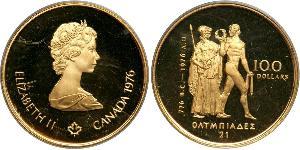 100 Dollar Kanada Gold Elizabeth II (1926-2022)