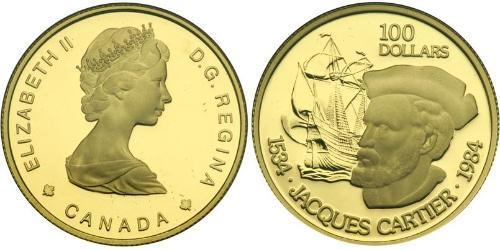 100 Dollar Kanada Gold Elizabeth II (1926-2022)