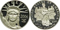 100 Dollar Vereinigten Staaten von Amerika (1776 - ) Platin 