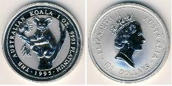 100 Dollar Australie (1939 - ) Platine 