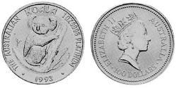 100 Dollar Australia (1939 - ) Platinum Elizabeth II (1926-2022)