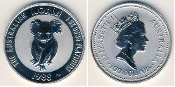 100 Dollar 澳大利亚 Platinum 