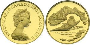 100 Dollaro Canada Oro Elisabetta II (1926-2022)