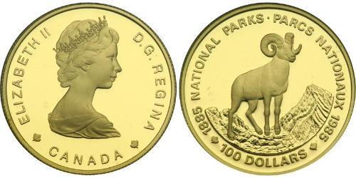 100 Dollaro Canada Oro Elisabetta II (1926-2022)