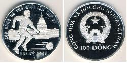 100 Dong Vietnam (1945 - ) Argent 