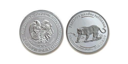 100 Dram Armenien (1991 - ) Silber 