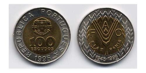 100 Escudo République portugaise (1975 - ) Bilame 