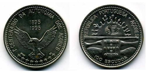 100 Escudo Açores Cuivre/Nickel 