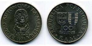 100 Escudo Portugal / Madeira Níquel/Cobre 