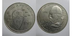 100 Escudo Republica Portuguesa (1975 - ) Plata 
