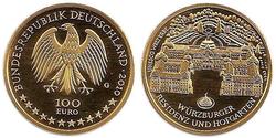 100 Euro Bundesrepublik Deutschland  (1990 - ) Gold 