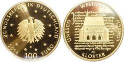 100 Euro Bundesrepublik Deutschland  (1990 - ) Gold 
