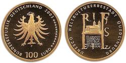 100 Euro Bundesrepublik Deutschland  (1990 - ) Gold 