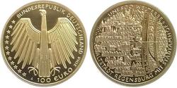 100 Euro Bundesrepublik Deutschland  (1990 - ) Gold 