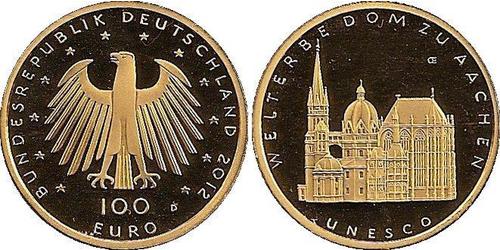 100 Euro Bundesrepublik Deutschland  (1990 - ) Gold 