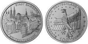 100 Euro Alemania (1990 - ) Oro 