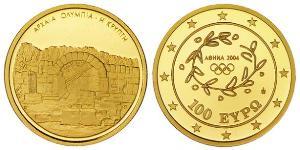 100 Euro Repubblica Ellenica (1974 - ) Oro 