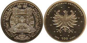 100 Euro Repubblica Federale di Germania (1990 - ) Oro 