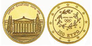 100 Euro Republica Helenica (1974 - ) Oro 