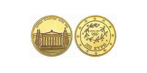 100 Euro Republica Helenica (1974 - ) Oro 