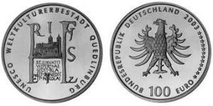 100 Euro 德国 金 