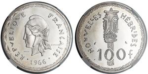 100 Franc Cinquième République (1958 - ) Argent 