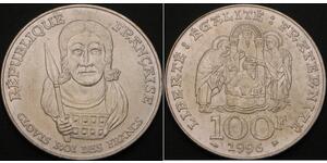 100 Franc France Argent 