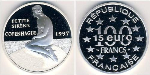 100 Franc France Argent 